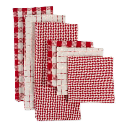 DII Cotton Woven Heavyweight Kitchen Dish Towels, 