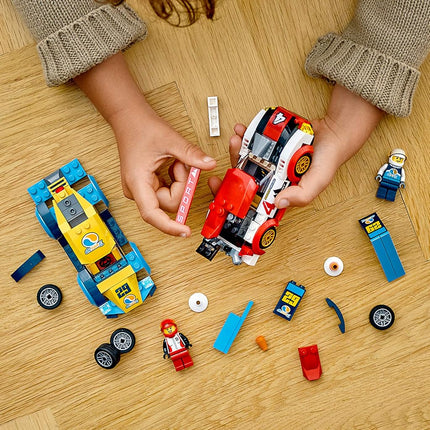 LEGO City Racing Cars 60256 Fun, Buildable Toy for Kids, New 2020 (190 Pieces)