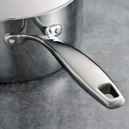 Tramontina Signature Tri-Ply Clad Stainless Steel 12-Pc Pots and Pans Set