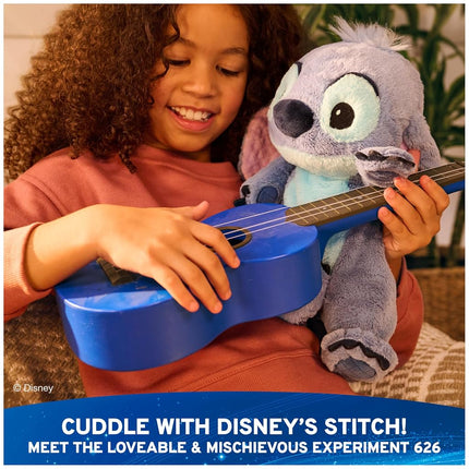 GUND Disney Official Oh So Snuggly Stitch 12.5-Inch Plush Toy, Ages 0+