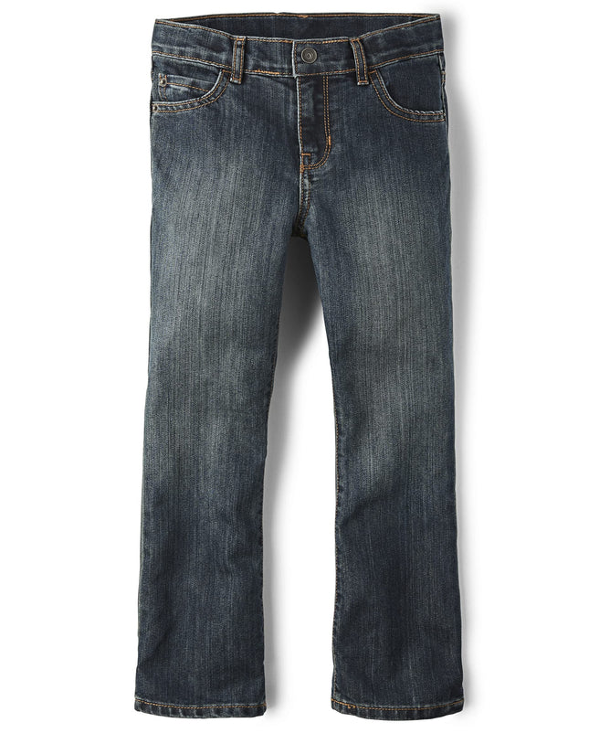 The Children's Place Boys Basic Bootcut Jeans,Dust