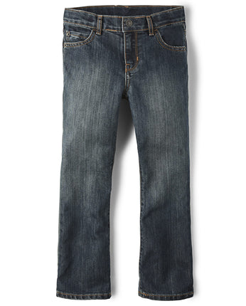 The Children's Place Boys' Bootcut Jeans, Dust Bow