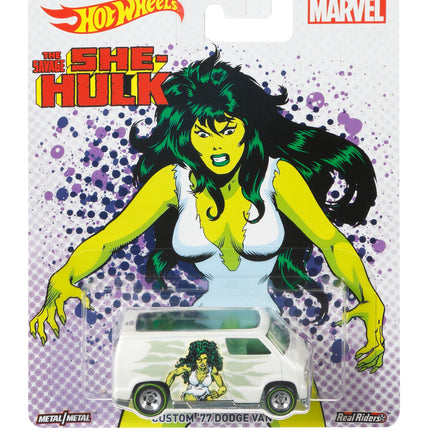 Custom '77 Dodge Van She Hulk Woman on Marvel Pop 