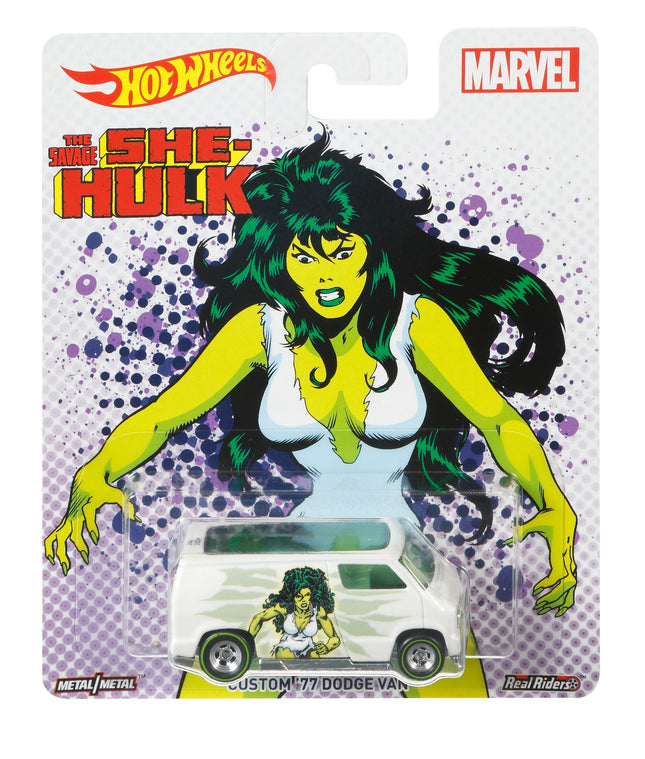 Custom '77 Dodge Van She Hulk Woman on Marvel Pop 