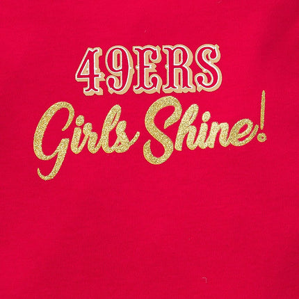 NFL Gerber Baby Girl's Standard 3 Pack Short Sleeve Onesie Bodysuit, Team Color, 3-6 Months