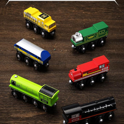 SainSmart Jr. Wooden Train Set Accessories, Magnetic 10pcs, Compatible 3+