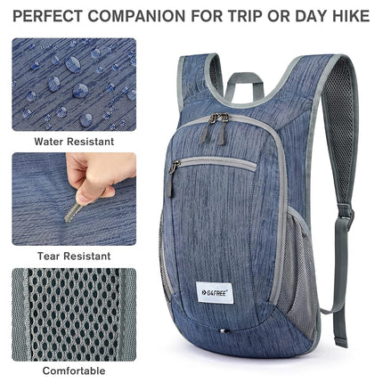 G4Free 20L Hiking Backpack Lightweight Packable Hiking Daypack Small Travel Outdoor Foldable Shoulder Bag
