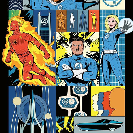 Ceaco - Marvel - Fantastic Four - 500 Piece Puzzle - Challenging Puzzle Perfect for Game Nights - Finished Size is 21.25 x 15