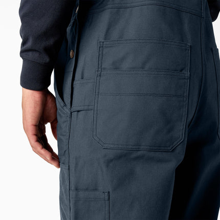 Dickies Womens Women�s Relaxed Fit Waxed Canvas Bib OverallsBIBS, Airforce Blue, X-Small