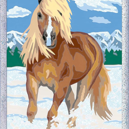 Ravensburger CreArt The Royal HorsePaint By Numbers Kits for Children & Adults Ages 9 Years Up - Kids Craft Set