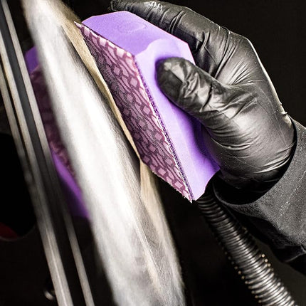 3M Hookit Dust Extraction Flexible Sanding Block Kit, 35829, Includes Four Lengths, Captures Dust for Automotive Sanding