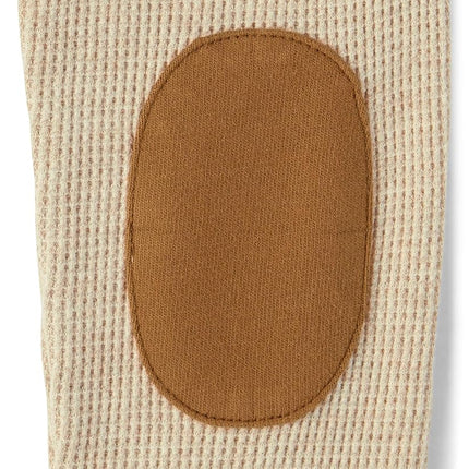 Gymboree Baby Boys' and Toddler Long Sleeve Henley Shirt, H/T Straw, 12-18 Months