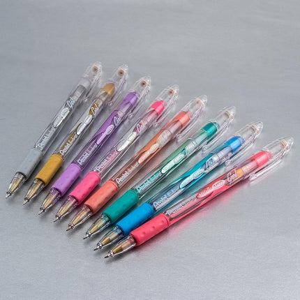 Sunburst Metallic Gel Pen Medium Line 2/Pkg-Gold
