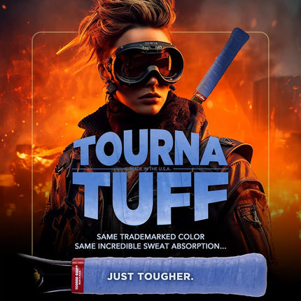Tourna Tuff 10 Pack, Trademarked Blue, (TUFF-10-XL)