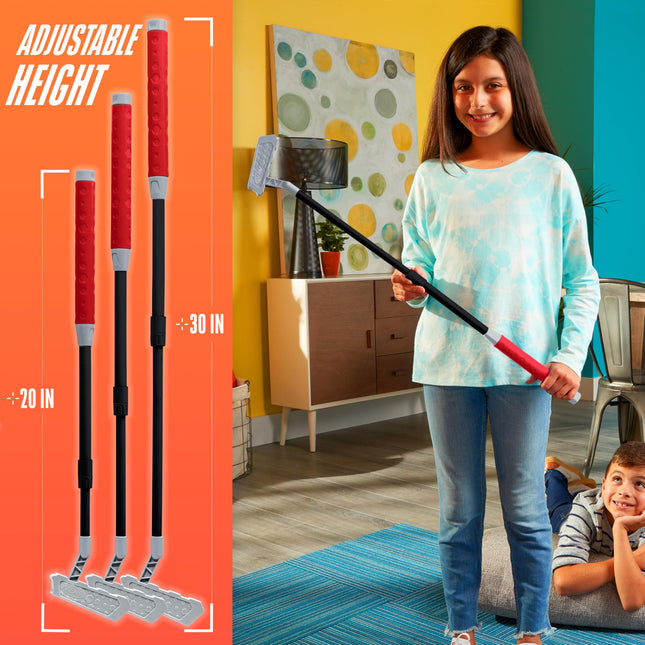 Nerf Trick Shot Golf Set - Indoor & Outdoor Putting Set - Includes Putter, Balls, Ramp & Cups - All-in-One Golf Set for Kids