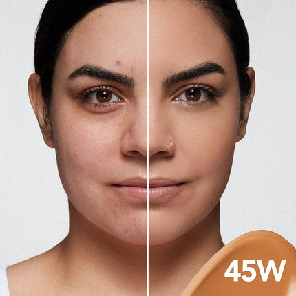 Dermablend Smooth Liquid Camo Foundation SPF 25-24 Hour Hydration - Buildable, Smoothing Coverage - Never Cakey Or Masky - Ideal For Normal, Dry, And Dehydrated Skin - 45W Honey - 30 ML