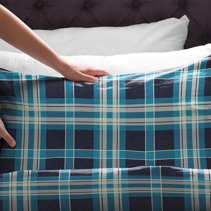 pointehaven Sheet Set, Cotton, Ashby Plaid, Queen