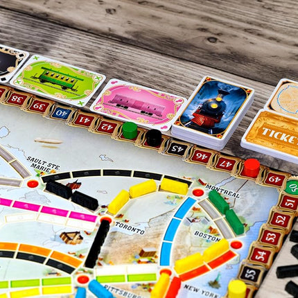Asmodee | Ticket to Ride Refresh | Family Board Game | Ages 8+ | 2-5 Players | 30-60 Minutes Playing Time