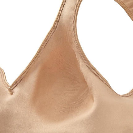 Hanes Women's SmoothTec ComfortFlex Fit Wirefree Bra MHG796, Nude, L
