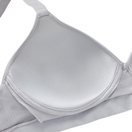 Hanes Women's Perfect Coverage Wireless Seamless T-Shirt Bra, ComfortFlex Fit, Smart Sizes, White, XXL
