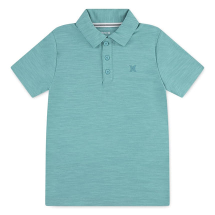 Polo performant Hurley pour garçons, Vert bruyère, 2T