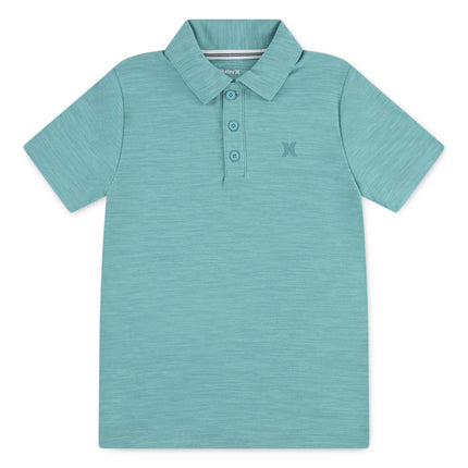 Hurley Boys' Performance Polo Shirt, Harbor Green 