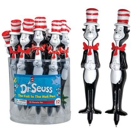 DR SEUSS CAT IN THE HAT PEN 12/TUB