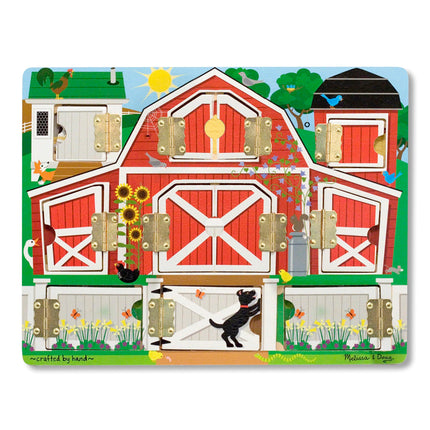 Tablero magnético de la granja de Melissa & Doug: Tablero magnético de la granja, 30.48 cm (largo) x 22.86 cm (ancho) x 1.91 cm (alto), 4592