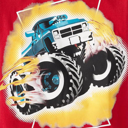 The Children's Place Boys Extreme Sports Short Sleeve Graphic T Shirt, Speed Demon 3-Pack, X-Small