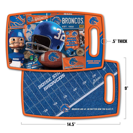 YouTheFan NCAA Boise State Broncos Retro Series Cutting Board