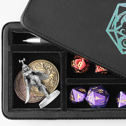 Soar Forge Sanctum Dice Box - Premium Case & Tray for DND