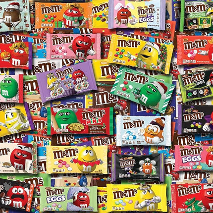 White Mountain Puzzles - M&M's - 1000 Piece Jigsaw Puzzle
