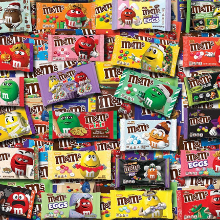 White Mountain Puzzles - M&M's - 1000 Piece Jigsaw