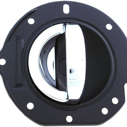 Manija de puerta interior delantera del lado del pasajero Dorman 84000 para modelos selectos de Jeep, negra y cromada