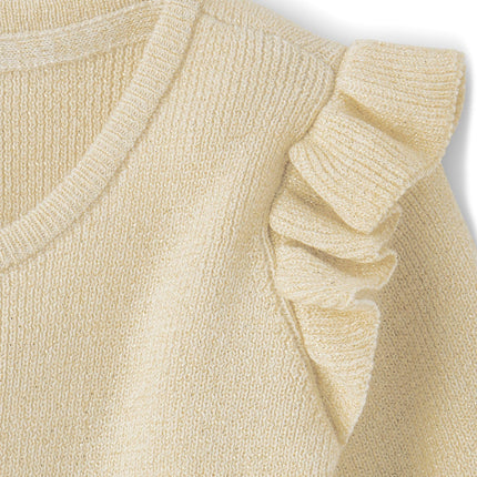 Gymboree Girls' and Toddler Long Sleeve Tutu Dress, Off-White, 7