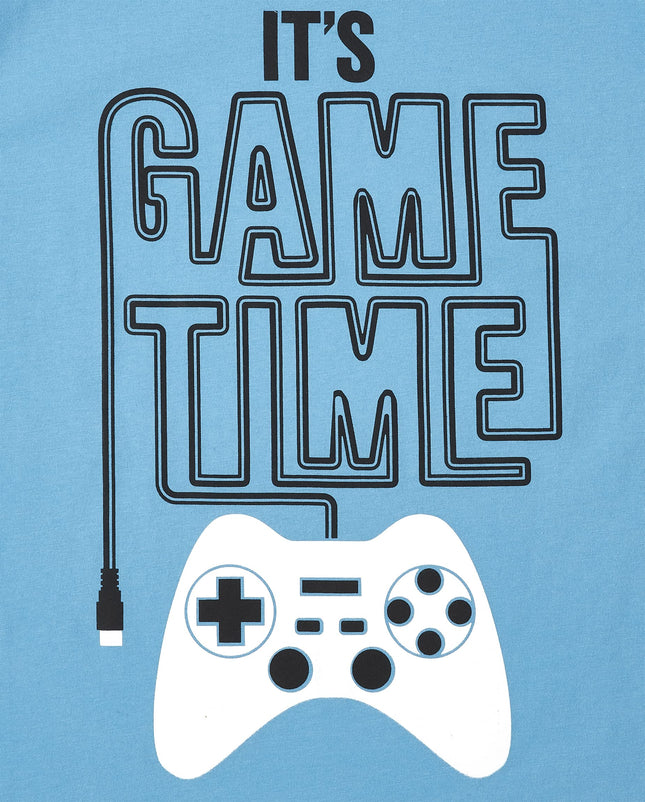 The Children's Place Boys Gaming Short Sleeve Graphic T Shirt, Controllers/Max Level/Game Time 3-Pack, XX-Large