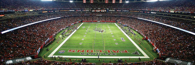 MasterPieces NFL Atlanta Falcons Stadium Panoramic Jigsaw Puzzle, 1000 Pieces
