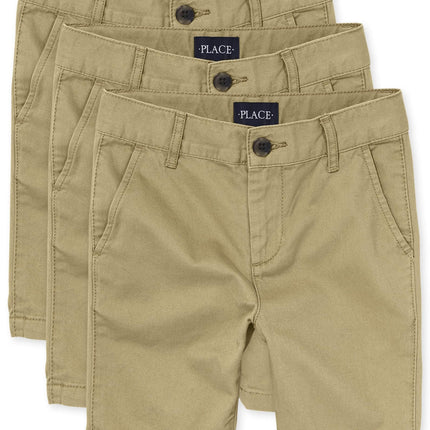 The Children's Place boys Stretch Chino Shorts, FL