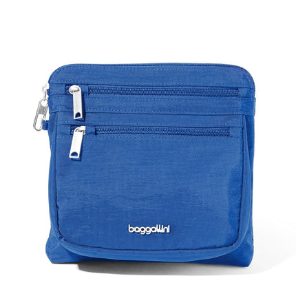 Baggallini Securtex Anti-Theft Crossbody 8.25" Sma