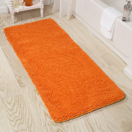 Bedford Home Memory Foam Shag Bath Mat 2-Feet by 5