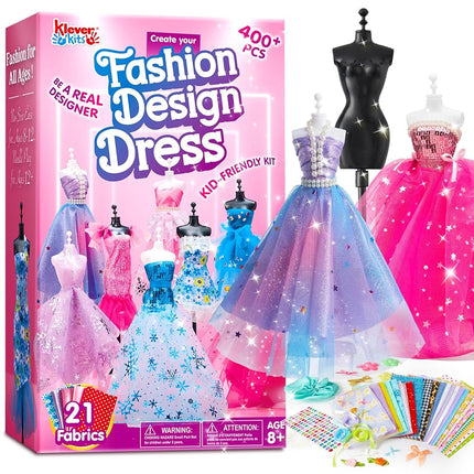 Klever Kits 400+PCS Fashion Design Crafts for Kids
