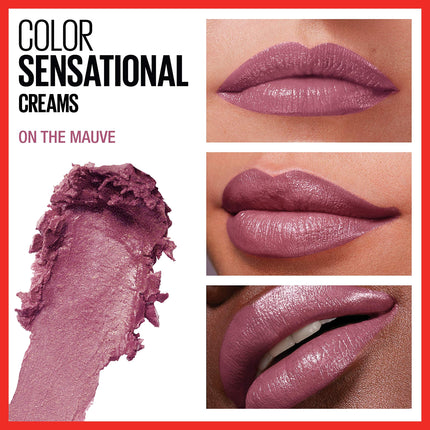 MAYBELLINE - Color Sensational Lipcolor 445 On The Mauve - 0.15 oz. (4.3 g)