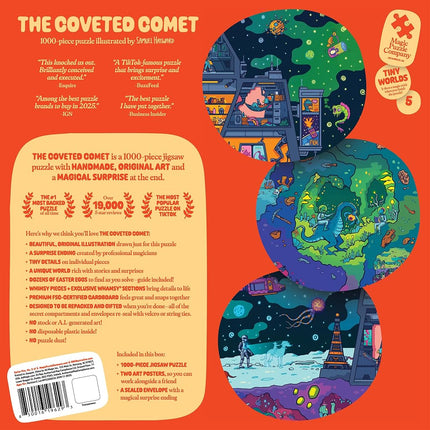 The Coveted Comet • 1000-Piece Jigsaw Puzzle from The Magic Puzzle Company • Series Five