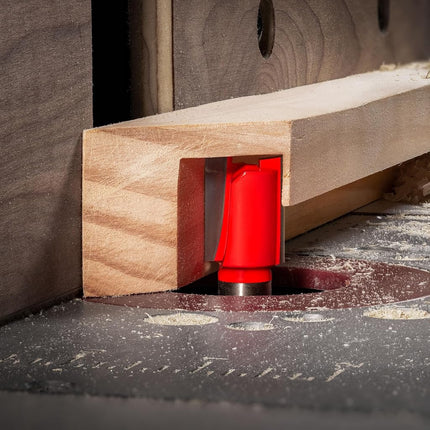 Freud 12-148 11/16-Inch Diameter by 1-1/4-Inch Double Flute Straight Router Bit with 1/2-Inch Shank