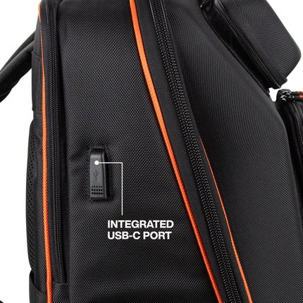 Klein Tools 62809MB MODBox Hard Shell Backpack with Protective Front Shell, 40 Pockets, Laptop Sleeve USB-C Port, MODBox Compatible, Heavy Duty