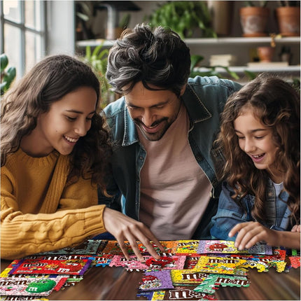 White Mountain Puzzles - M&M's - 1000 Piece Jigsaw Puzzle
