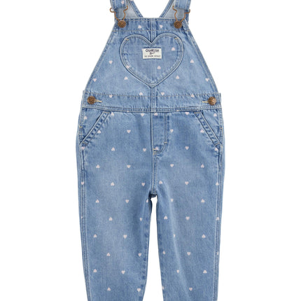 OshKosh B'Gosh Girl's World's Best Overalls Jumpsu