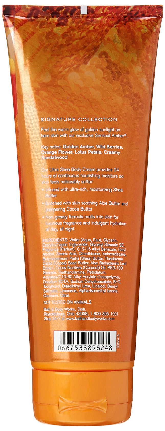 Crème pour le corps Sensual Amber Bath and Body Works