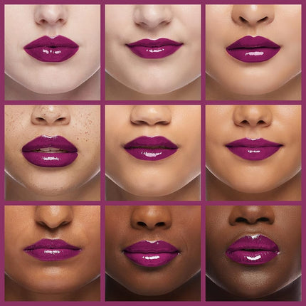 wet n wild Mega Last Catsuit High-Shine Liquid Lipstick Purple Berry Down Lo