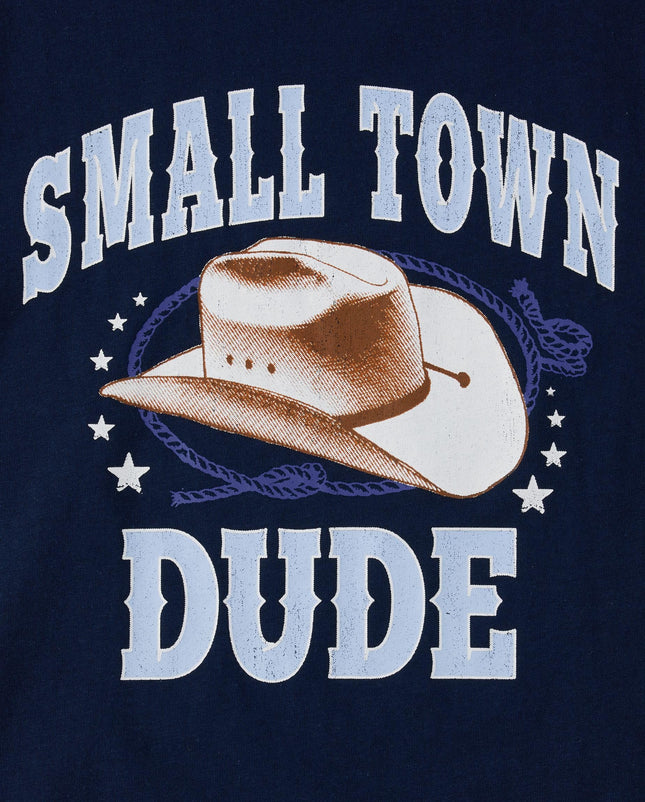 The Children's Place Assorted Everyday Short Sleeve Graphic T-Shirts,multipacks, Small Town Dude/Live Music/Rodeo, X-Large